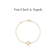 Van Cleef & Arpels/Vca Sweet Alhambra Four-Leaf Lucky Yellow K Gold Mother-of-Pearl Bracelet Gift