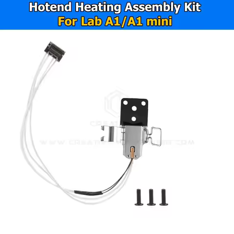Bamboo Lab A1 A1 Mini Hotend Heating Assembly Kit with Cable Heater Replacement Part for Bamboo lab 