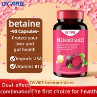 Dyvire heart and brain health nutrition gastrointestinal imported betaine original 90 capsules  adul