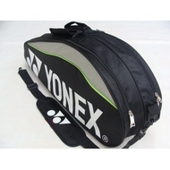 Badminton Bag YONEX YONEX Badminton Bag 9332 Badminton Bag Badminton Backpack Shoulder Bag 3-6 Pack YY Badminton Bag School Bag Badminton Racket Backpack Black Tennis Racket Bag