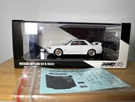 INNO64 1/64 Nissan Skyline GT-R (R32) 白色