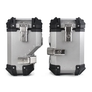 For BMW  F850GS R1250GS  For Suzuki V-Strom DL650XT  Motorcycle left/right exhaust side boxes 38L wa