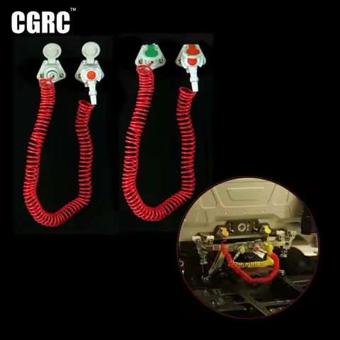 RC Model Decoration Oil Tubing Trachea Connection Line for 1/14 Tamiya RC Tipper Truck Dump MAN ACTR