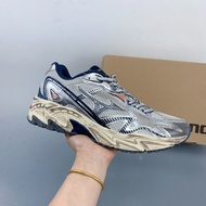 Mizuno Y2K Retro Silver Sports and Leisure Running Shoes