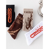 Street Wear Travis Scott AJ1 Barb TS Stockings Men Women Sports Trend All-Match Mid-Tube Sports Sock