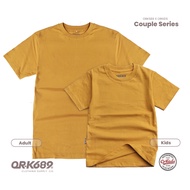 T-shirt Men's Couple Shirt Distro Short Sleeve Pound Mikato Mustard