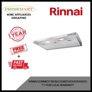Rinnai Slimmest 90cm Cooker Hood RH-S95A-SSVR * 2 YEAR LOCAL WARRANTY *INSTALLATION AVAILABLE
