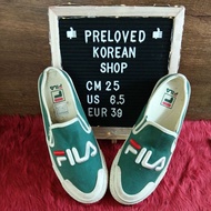 Preloved Fila Half Shoes Unisex H2416