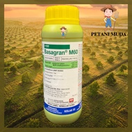 [ORIGINAL] 1L BASAGRAN M60 BASF HERBICIDE 37.0 + 6.2% RACUN RUMPAI RUMPUT/ KELADI AGAS SESUAI UTK ME
