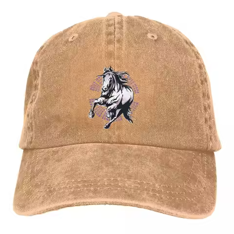 Boss Mare Baseball Caps Peaked Cap Horse Riding Art Culture Sun Shade Hats for Men Women