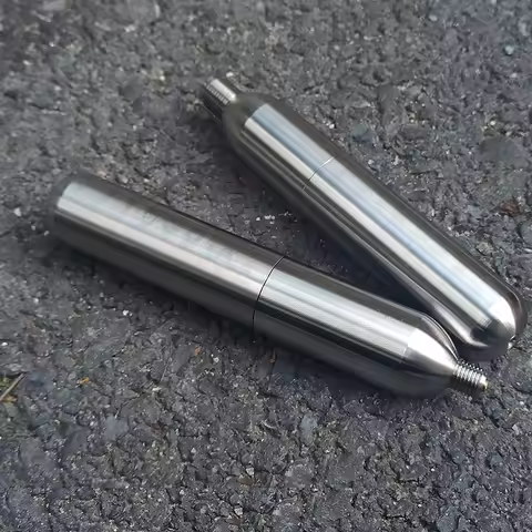 Direct Selling Refillable 33G CO2 Cylinder 1/2-20UNF and 3/8-24UNF Threaded Neck for Life Jacket Wri