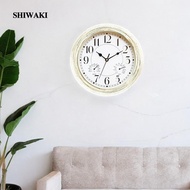 [Shiwaki] Retro Clock 12 inch Decorative Wall Clock Wall Funny Wall Watch,Wall Clock for Dining Room Office Kitchen
