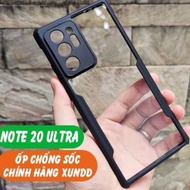 Xundd Samsung Note 20 Ultra / 5G / Note 20 Case, TPU Bezel, Inner Back, Shockproof - Black