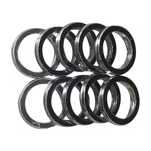 Motorcycle 45X36X5 Exhaust Pipe Gasket For Yamaha FZ1 FZ8 Tracer 900 TTR250 MT09 FZ09 YXZ1000