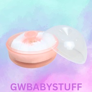 Bebeta Powder Puff, Round with Cover