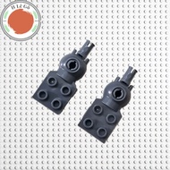 Combo of 2 sets of 2x2 horizontal spindle joints, dark gray