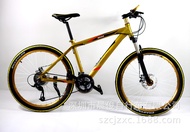 26 inch aluminum mountain bike running rivers and lakes 27 speed mountain variable speed disc brake road bike