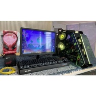 COMPUTER PACKAGE RYZEN 7 5700G 8GB DDR4 RAM 240GB SSD W/ 19''WIDE MONITOR LED KEYBOARD MOUSE MOUSEPD