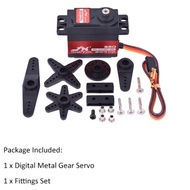 JX PDI 6221MG 20KG 4.8V-6V Torque 360° Digital Servo For 1/10 1/8 RC Car Boat JX PDI-6221MG-360 20KG