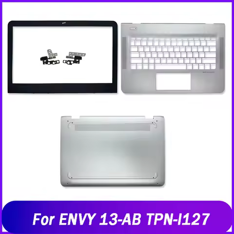 Rear Lid For HP ENVY 13-AB TPN-I127 Laptop LCD Front Bezel Palmrest Bottom Case Hinges C B D Shell