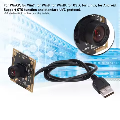 HBVCAM-W20282CS V11 Camera Module 1MP 100° Wide Angle USB 2.0 OV9281 Chip Free Driver Board Accessor