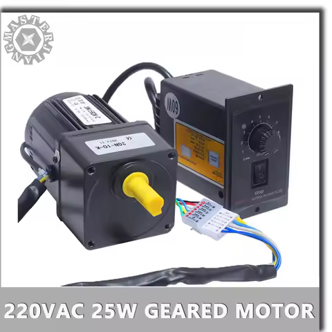 220V 25W 4RK25GN-C 415-4.2RPM AC Reversible Gear Variable Speed Motor 1:3-1:300 AC Gear Reducer Moto