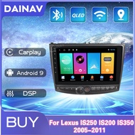 Car Stereo Receiver 2 Din Android For Lexus IS250 IS200 IS350 2005-2011 Car Radio Multimedia DVD pla