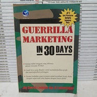 GUERRILLA MARKETING BOOK IN 30 DAYS