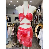 3-piece beach bikini for summer travel fr size under 55kg