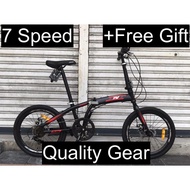BNB Chris // Marsstar -- Folding Bike -- Basikal Lipat -- 7 speed
