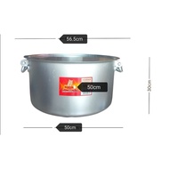 READY STOCK periuk cap kucing merah tangkai 2 /periuk tangkai kenduri /periuk besar saiz 50cm,55cm,6