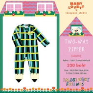 53 Imaginary Friends-Two-Way Zipper Open Toe Sleepwear