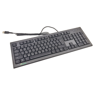 A4TECH 雙飛燕 A4 TECH 圓角舒防水鍵盤  KR-85U  黑色