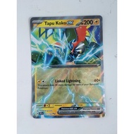 Pokemon tapu koko ex journey together card