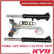LC135 CLUTCH NEW LC 5 SPEED FRONT FORK DEPAN  KYB DAMPER LC 5S T FORK BRACKET STEERING STEM UB1013 D