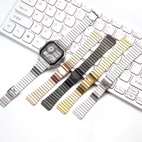 Stainless Steel Strap Suitable For Casio AE-1000W AE-1200 AE-1300 AEQ-110W AQ-S810 MRW-200H W-735 SG
