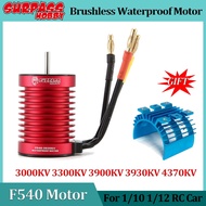 SURPASS 540 F540 Brushless Waterproof Motor For 1/10 RC Drift Racing Off-road Car Tamiya Redcat HSP 