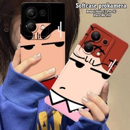 Redmi Note 13 Pro 4G Case - Latest M6 Pro Silicone Pro Camera Face Motif (DS03)
