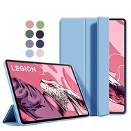 Lenovo LegionY700 Frosted Bottom Tri-fold Bracket Tablet Case For Lenovo Legion Y700 2022 2023 8.8 inch Anti-Fingerprints Shockproof Tablet Shell Bumper Screen Protector
