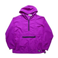 80-90s L.L.Bean 美國製 紫色素面防風罩衫 尼龍罩衫