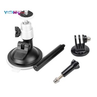 Suction Cup Car Mount for Gopro Hero 9 Sports Camera Accessories Window Glass Bracket Holder Recorde