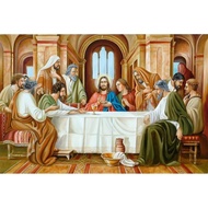 Print Painting, HOLY COMMUNION, JUMBO Size, 100x70cm & 150x100cm & 200x100cm/ Print Poster/ Wall Dec