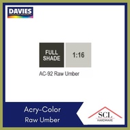 ⚖ ▥ ◆ DAVIES Assorted Acry color paint 60ml / 1/4 Liter Acri Color
