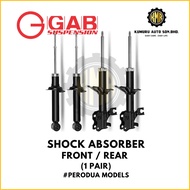 (1@Set) GAB Front Rear Absorber Perodua Kancil Kenari Kelisa Viva Myvi Axia Bezza Alza Aruz