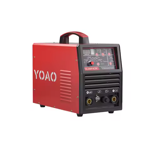 YOAO Industrial Use Tig 200 Pulse Aluminum Welding Machine Ac Dc Pulse Tig 200A Tig Welding Aluminum