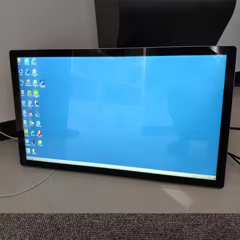 21.5 32 Rockchip Android Win11 All-in-One Touch Screen LCD Wall Mounted Interactive Panel for Airpor