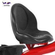 [Simhoa] Kids Tricycle Seat Go Kart Seat Backrest Saddle Kids Tricycle Saddle for Children Bikes