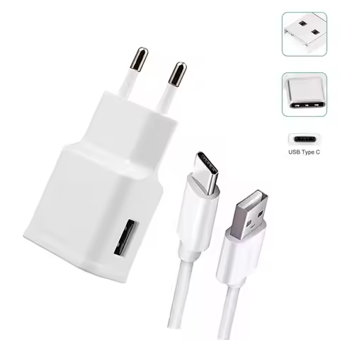 Fast Charger 9v/1.67a Charging Adapter USB C Cable for A52 A50 A71 A21S A32 A40 S21 S10 5G M31 s20fe