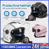 ❤Half Helmet Motor helmets Motorcycle Helmet Half Topi Keledar Separuh Helmet Motosikal Keledar 摩托車頭盔✹