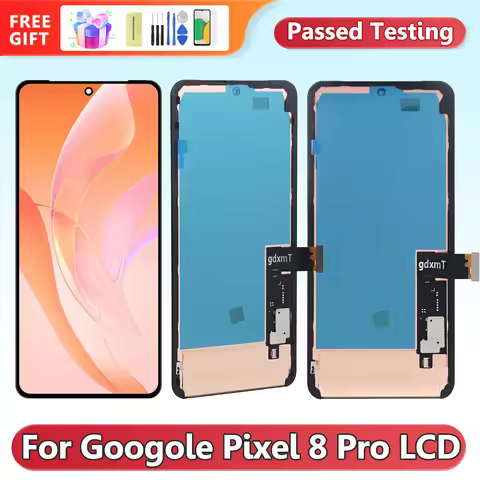 6.7''For Google Pixel 8 Pro For Google Pixel 8 Pro GC3VE G1MNW LCD Display Touch Screen Digitizer As